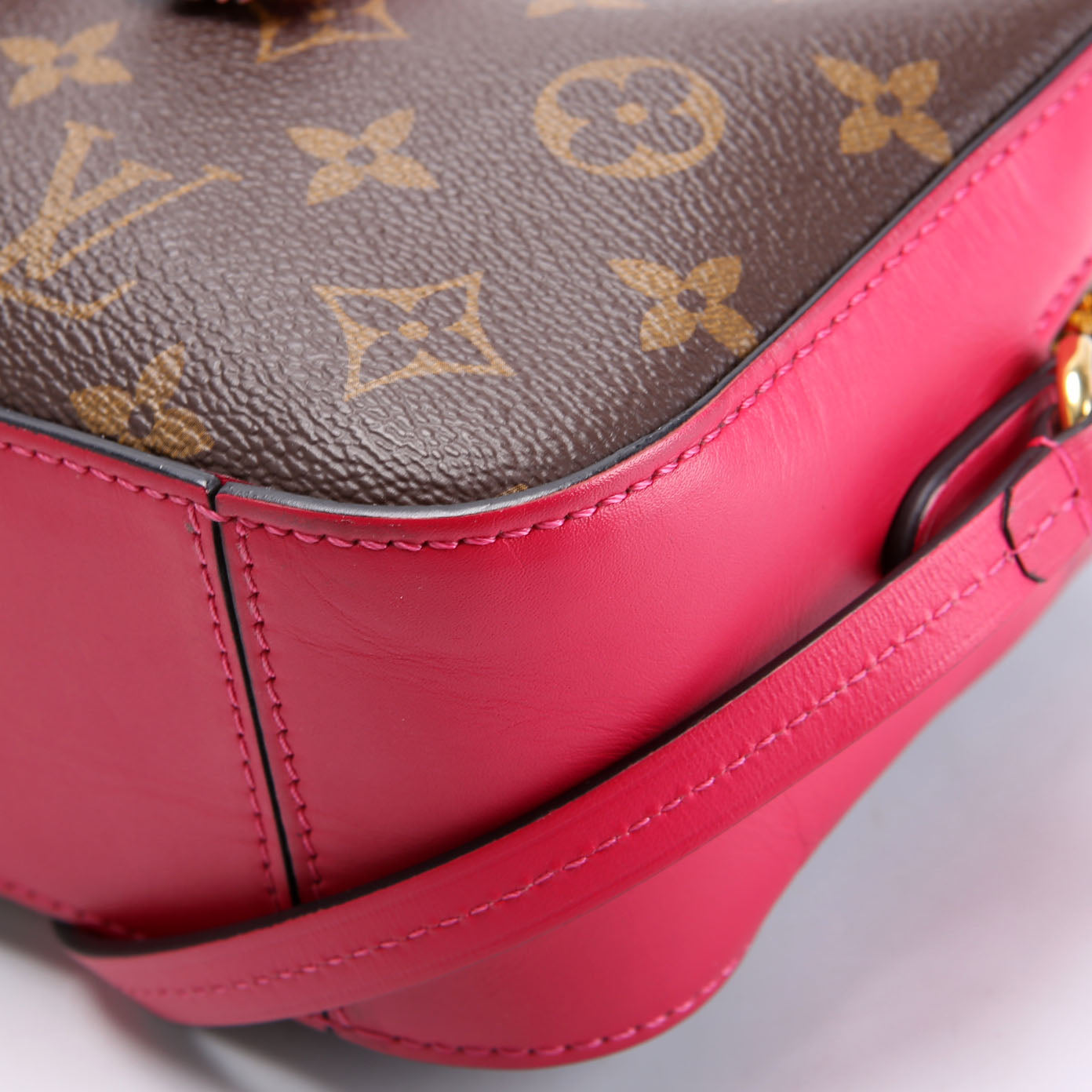 Saintonge Monogram Brown/Pink