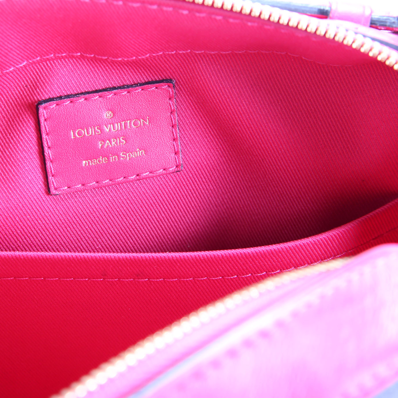 Saintonge Monogram Brown/Pink