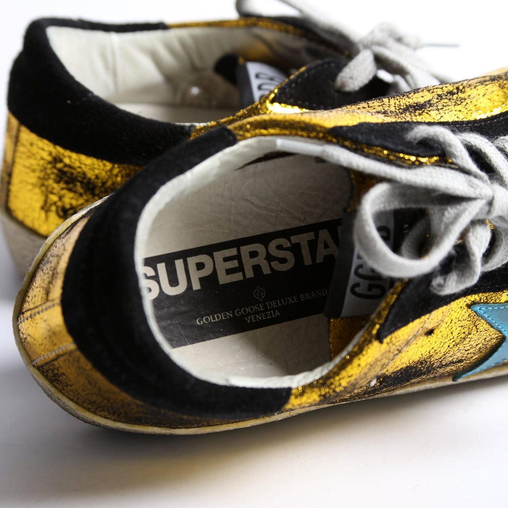 Superstar Sneakers Size 37 Gold