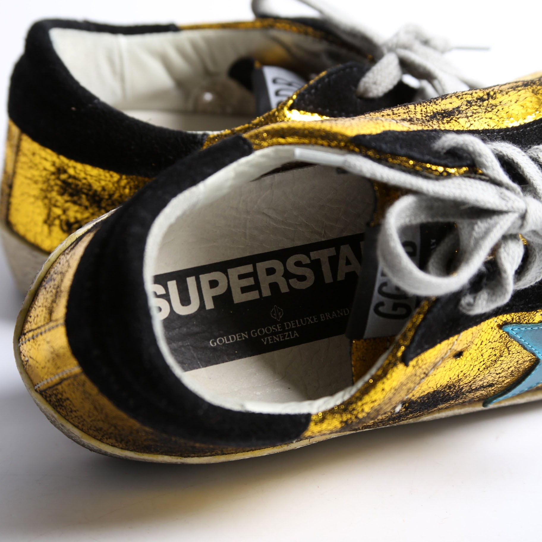 Superstar Sneakers Size 37 Gold