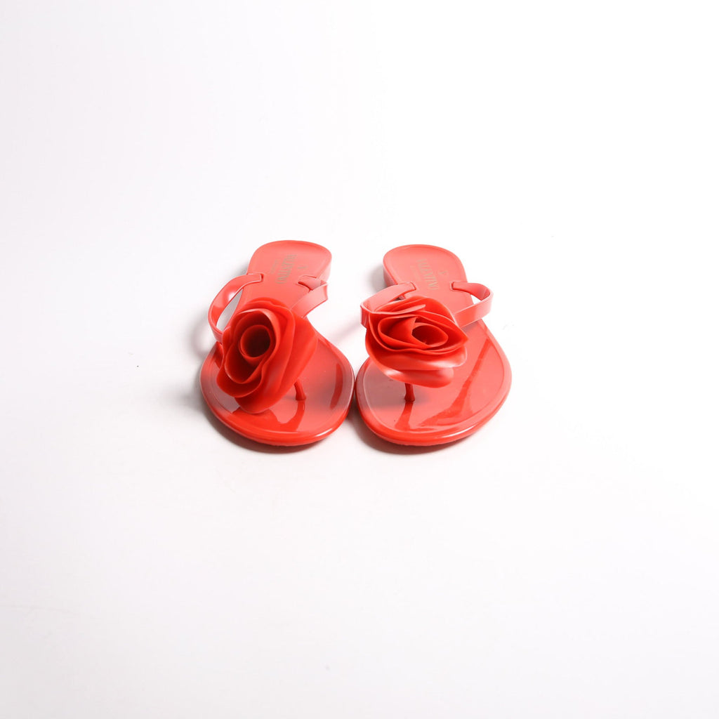 Rose Jelly Flip Flops Size 38