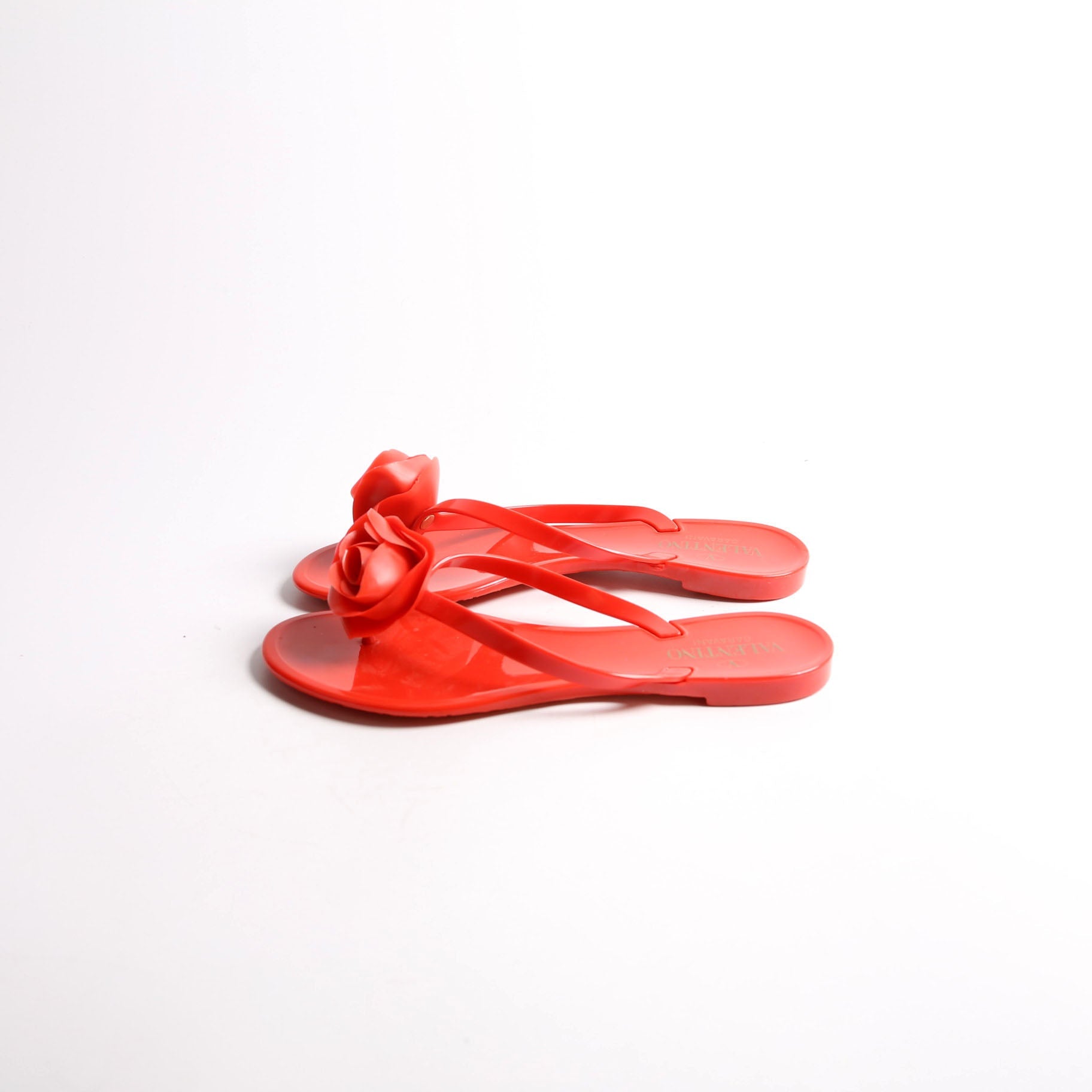 Rose Jelly Flip Flops Size 38