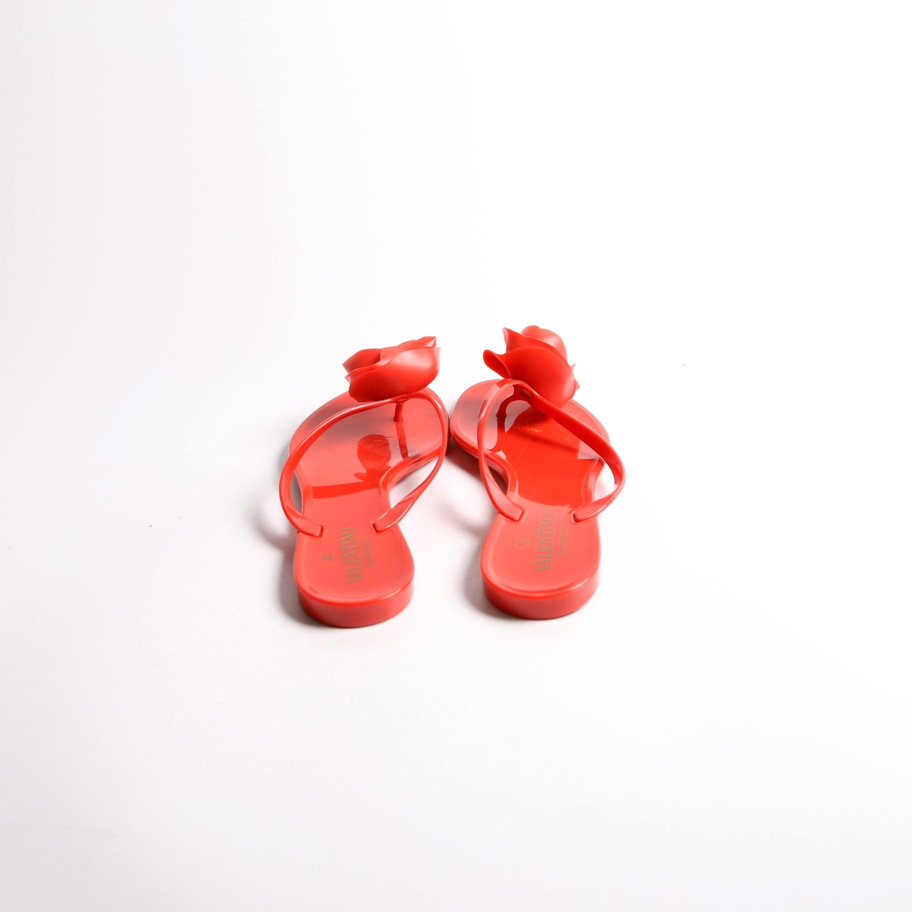 Rose Jelly Flip Flops Size 38