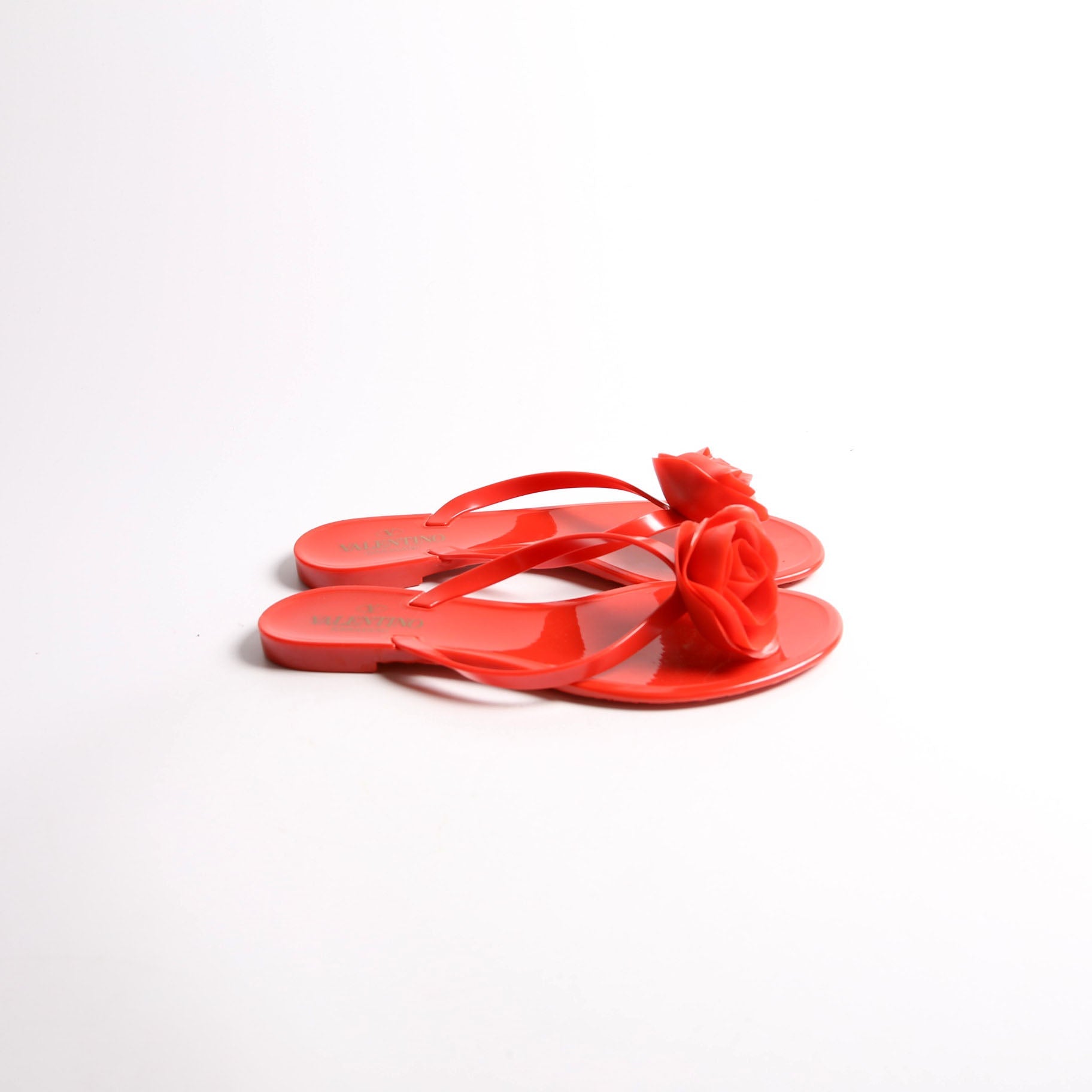 Rose Jelly Flip Flops Size 38