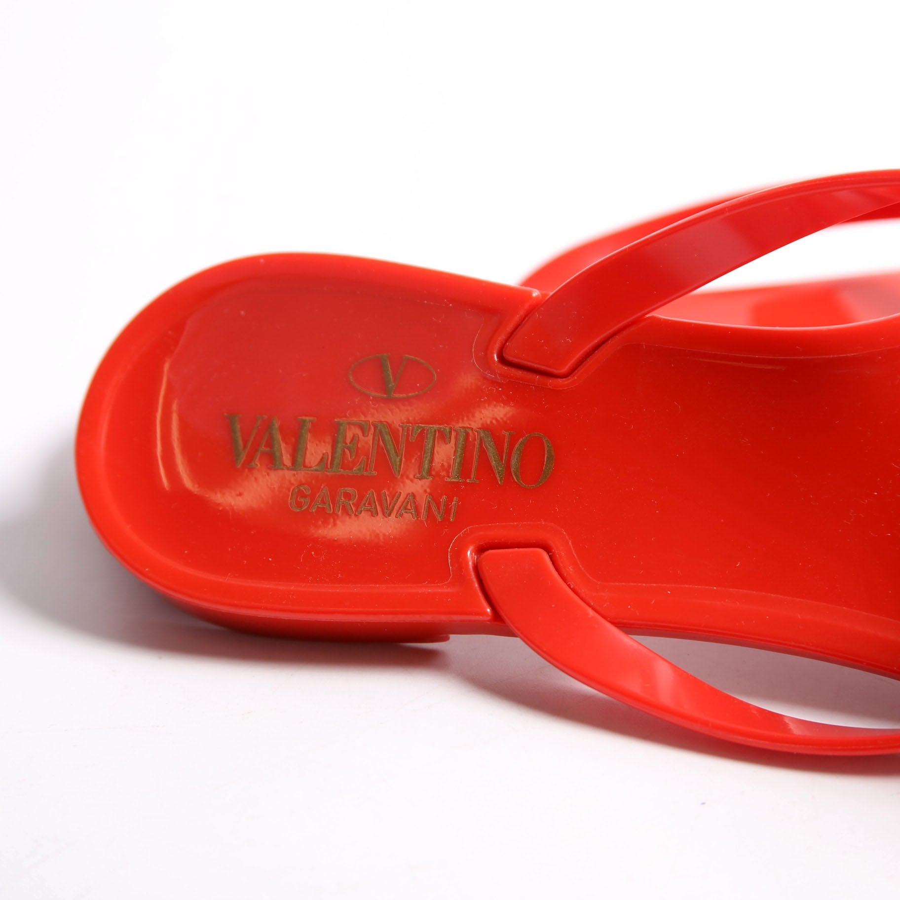 Rose Jelly Flip Flops Size 38