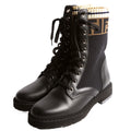 Fendi Rockoko Combat Boots Size 36