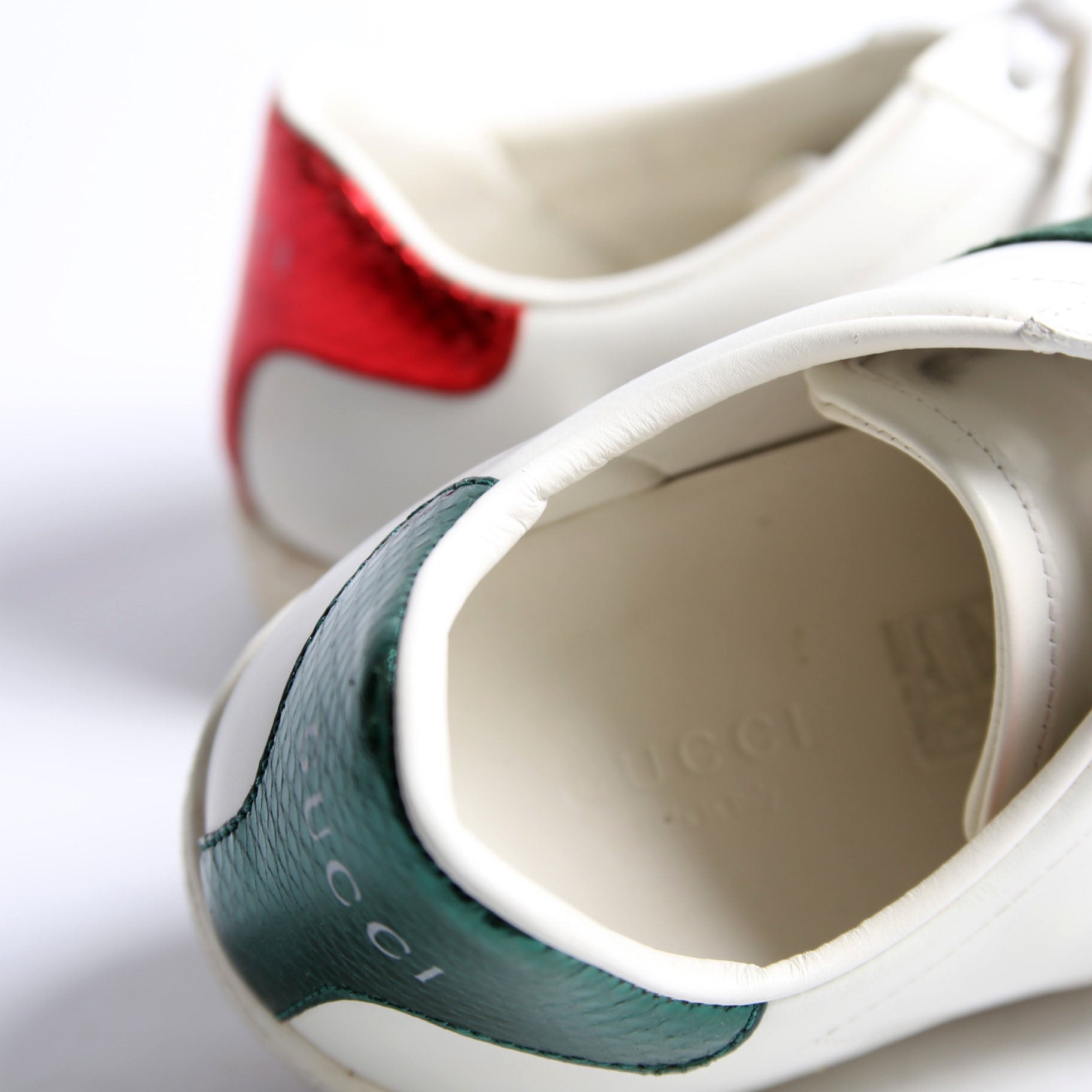 Gucci Ace Web GG Supreme Bee Sneakers Size 35