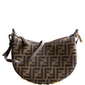 Fendi 8BS081 Fendigraphy Jacquard FF Mini Brown