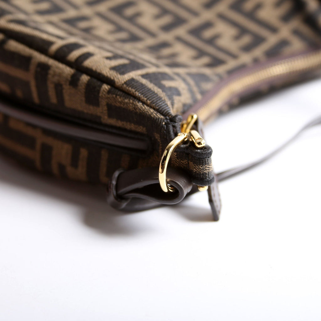 Fendi 8BS081 Fendigraphy Jacquard FF Mini Brown