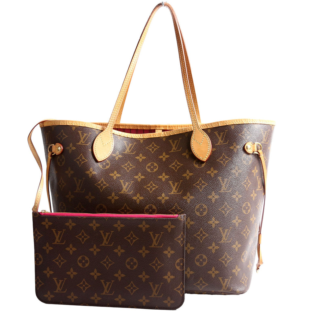 Neverfull with Wallet MM Monogram