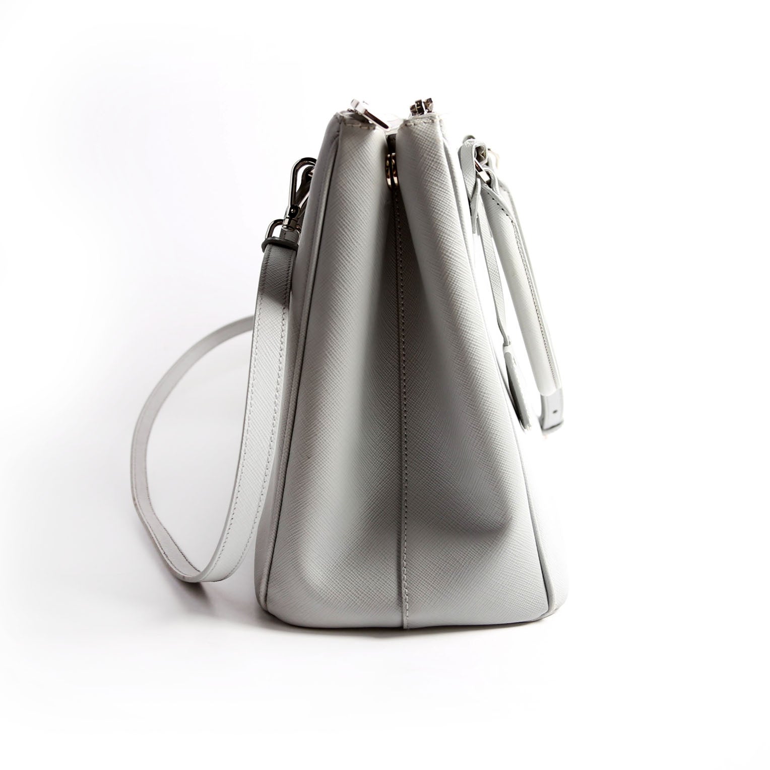 Saffiano Galleria Medium Grey