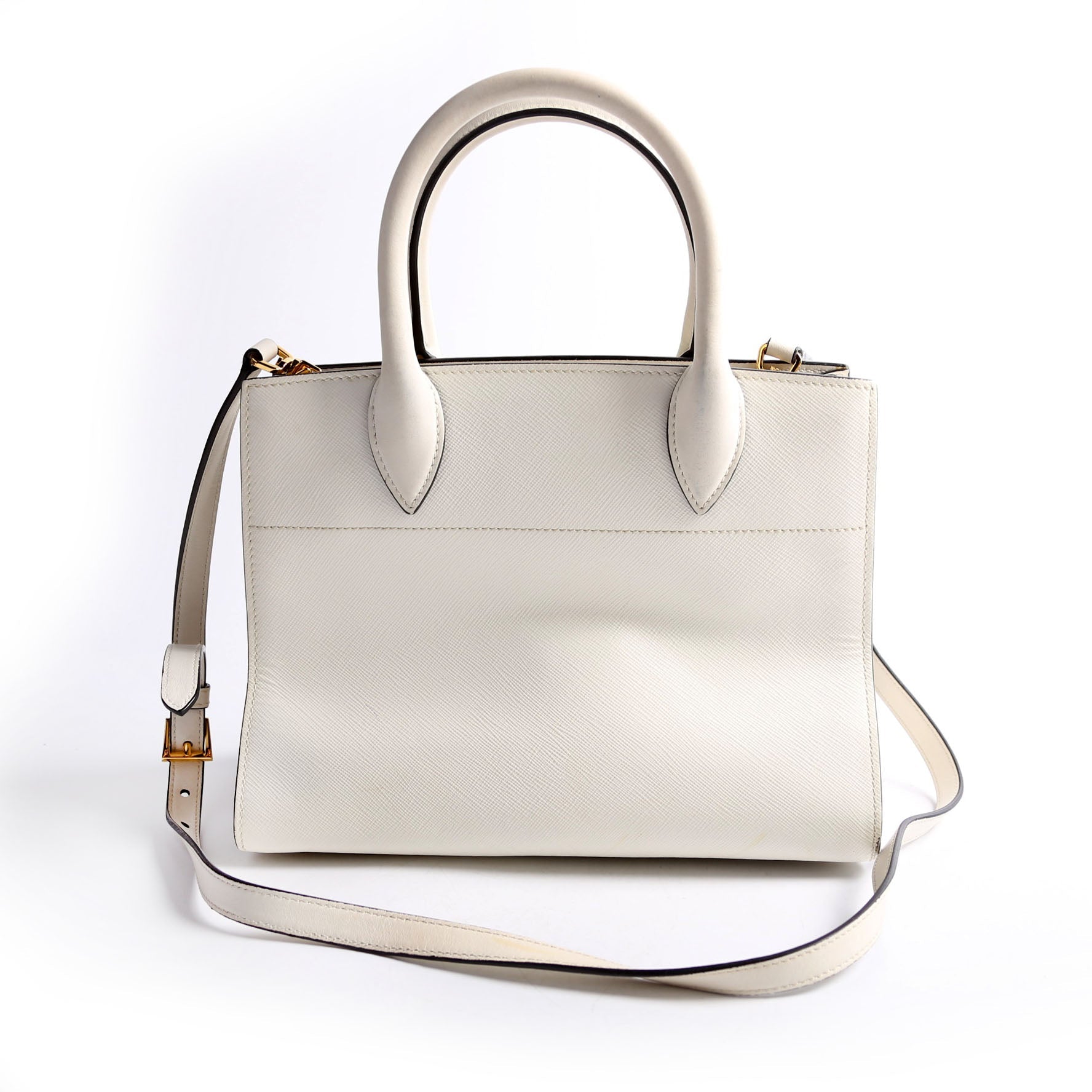 1BA050 Bibliotheque Saffiano White/Multicolor