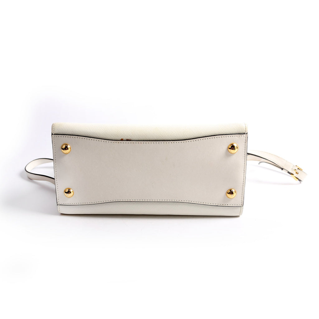 1BA050 Bibliotheque Saffiano White/Multicolor