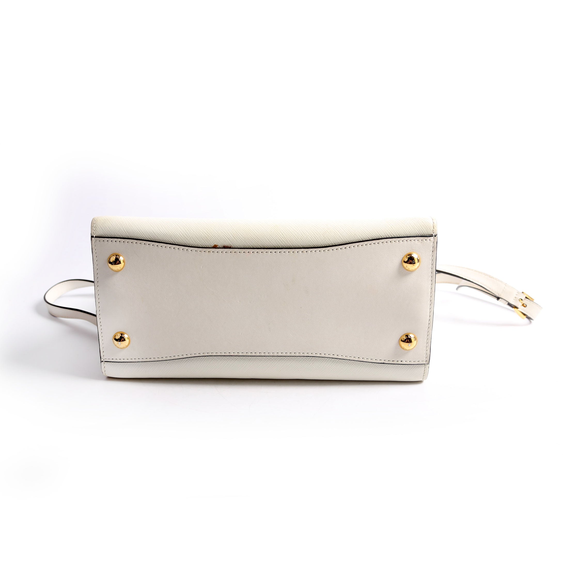1BA050 Bibliotheque Saffiano White/Multicolor