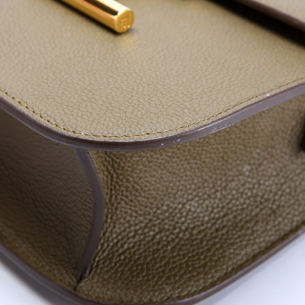 Tara Mini Crossbody Grained Calfskin