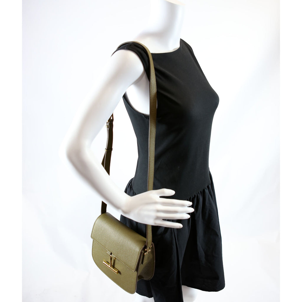 Tara Mini Crossbody Grained Calfskin