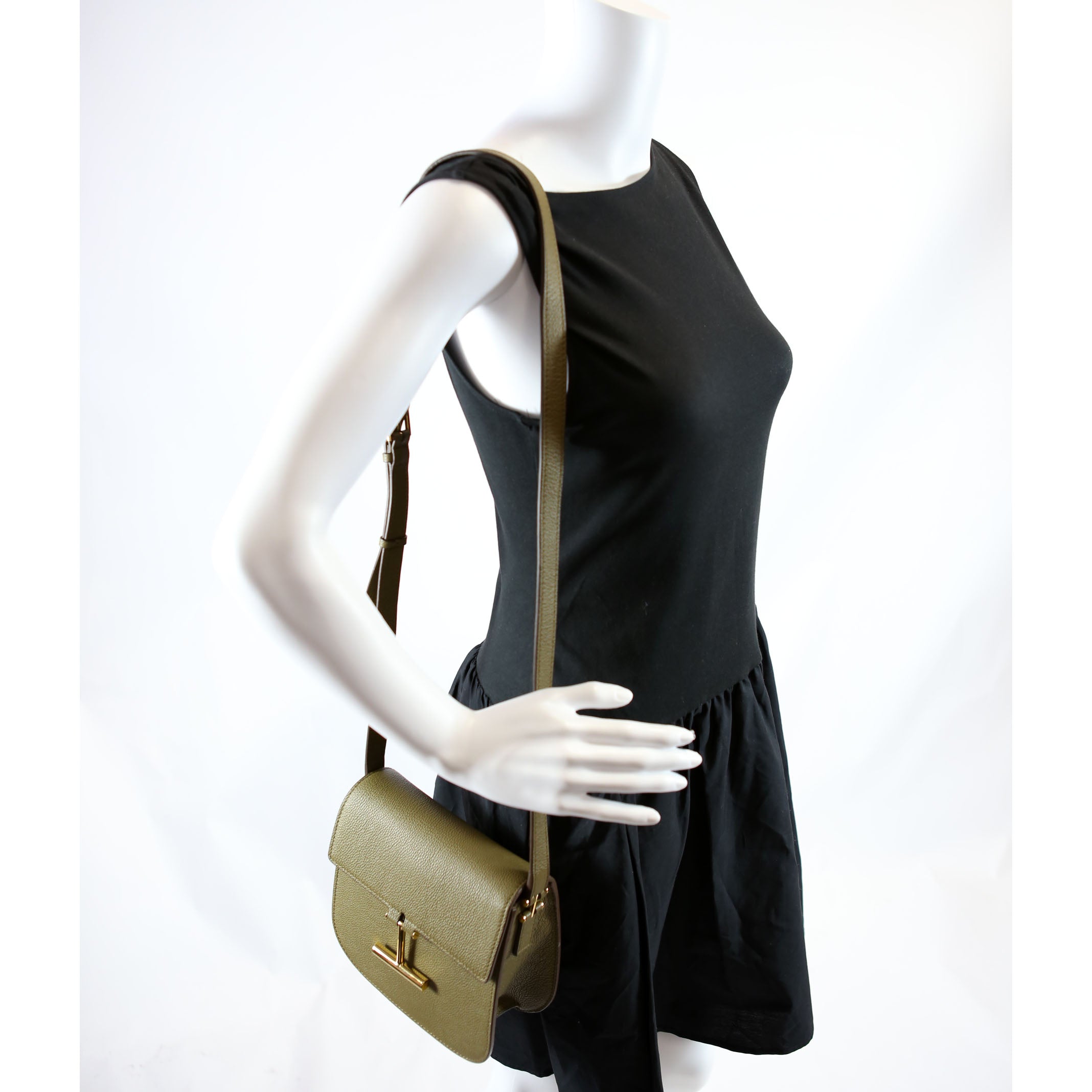 Tara Mini Crossbody Grained Calfskin