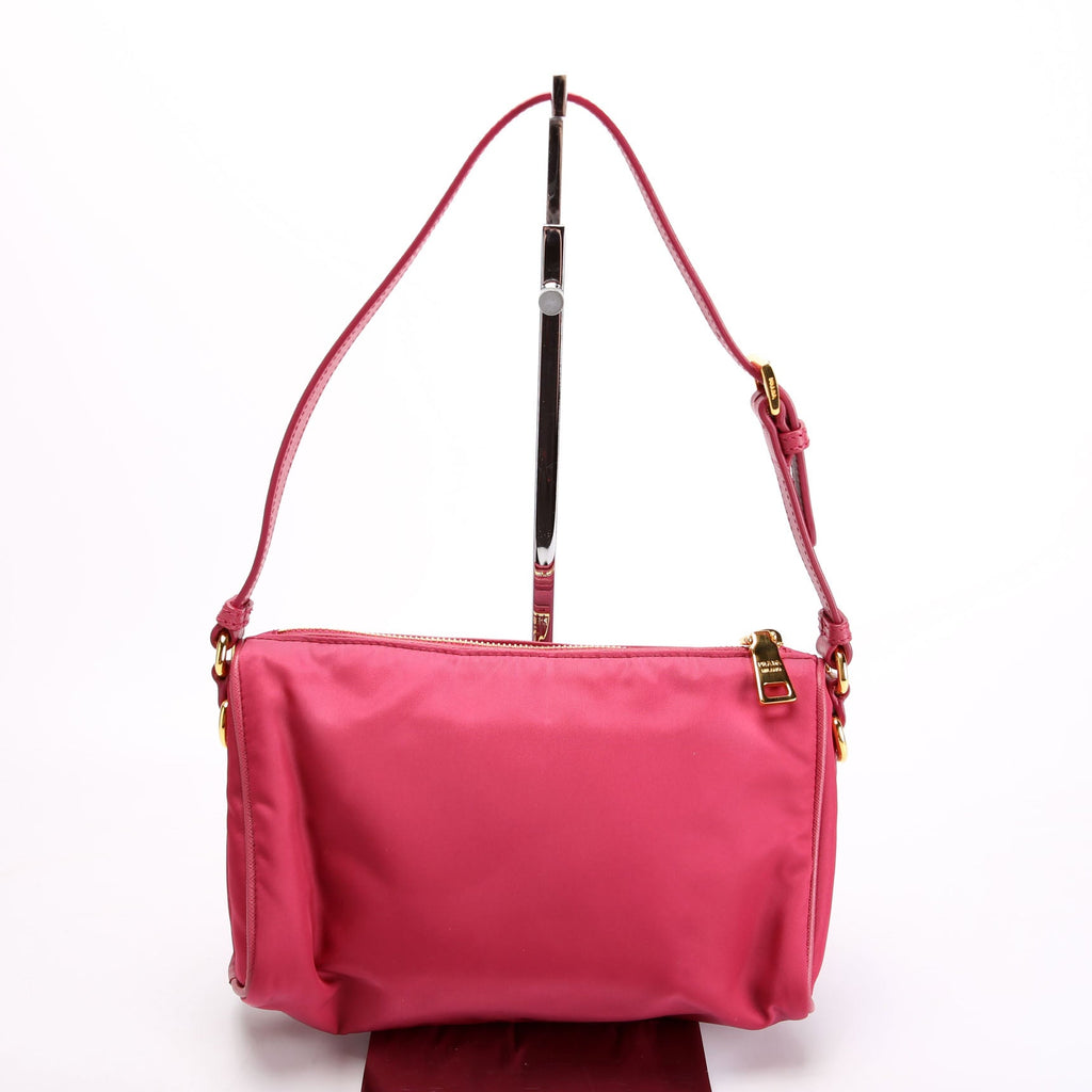 Prada BN1834 Tessuto Nylon Shoulder Bag Pink