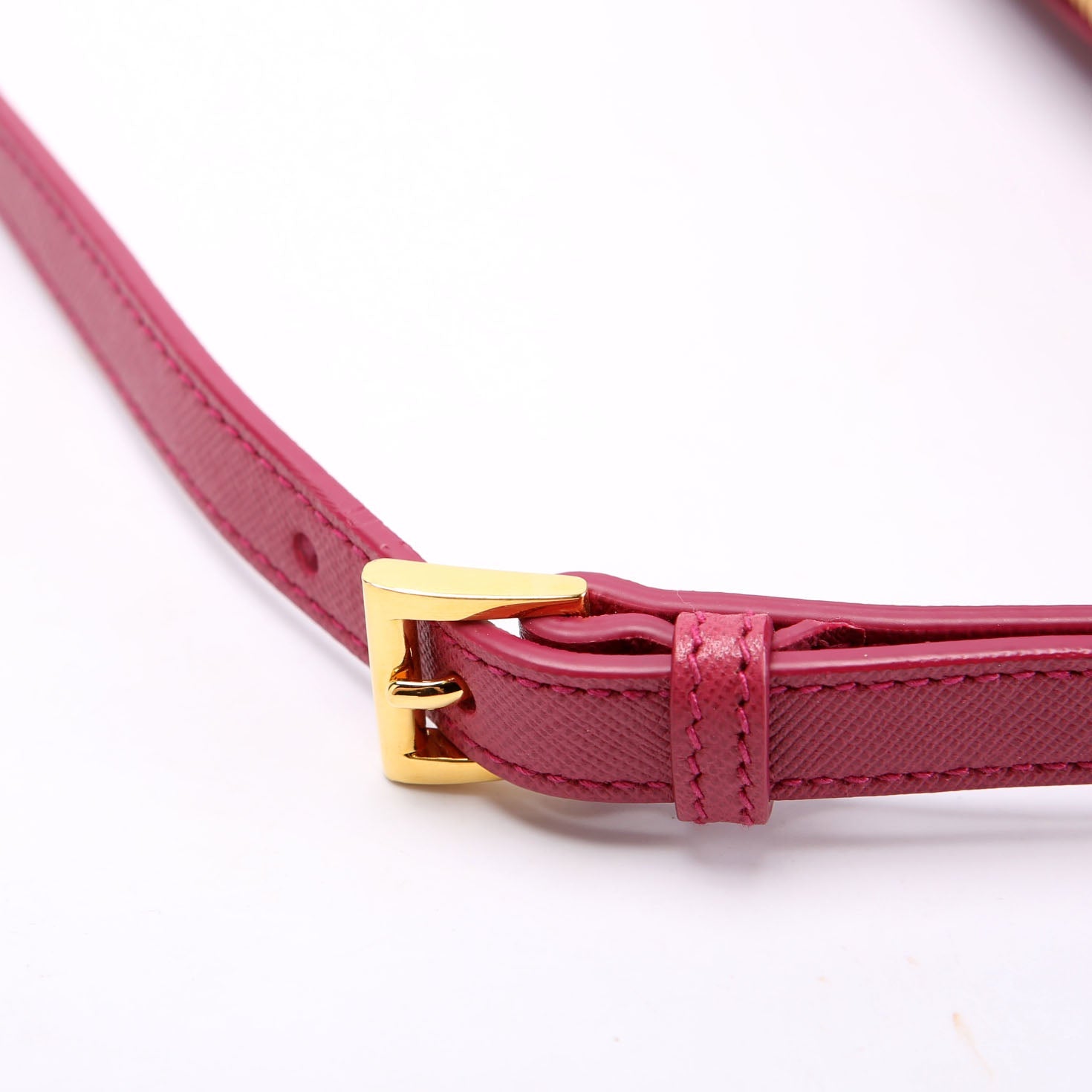 Prada BN1834 Tessuto Nylon Shoulder Bag Pink