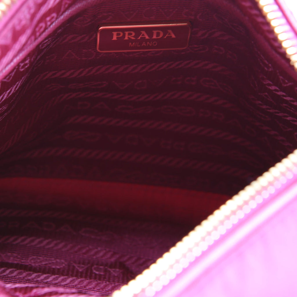 Prada BN1834 Tessuto Nylon Shoulder Bag Pink