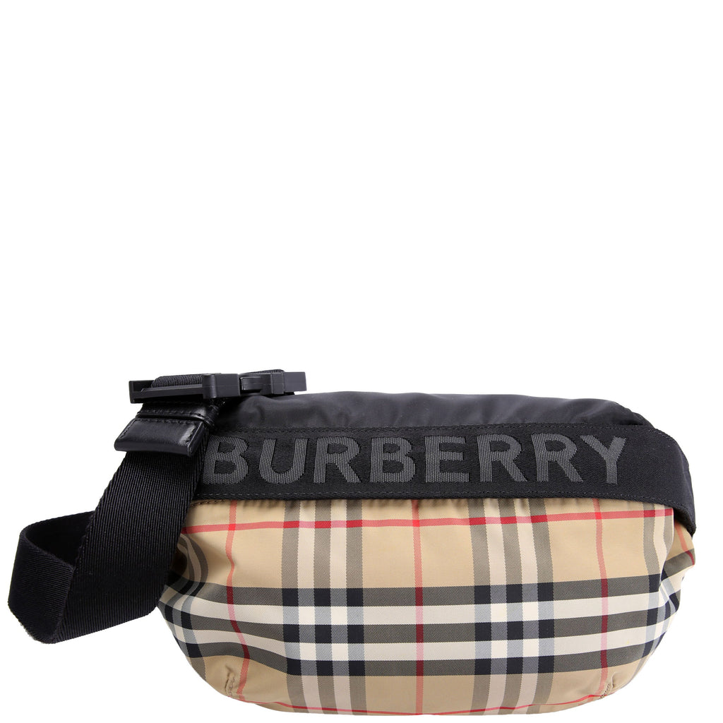 8026557 Sonny Nylon Belt Bag Beige/Black