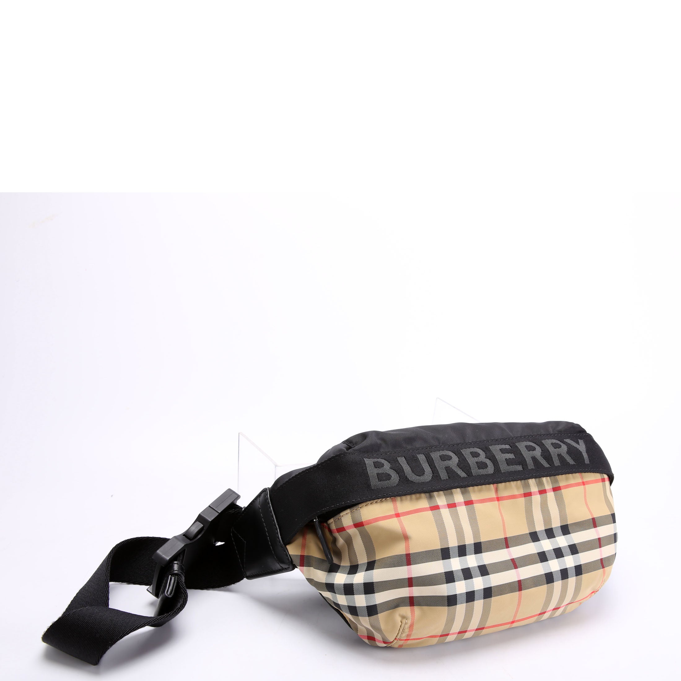 8026557 Sonny Nylon Belt Bag Beige/Black