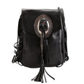 Anita Fringe Crossbody 395012 Black
