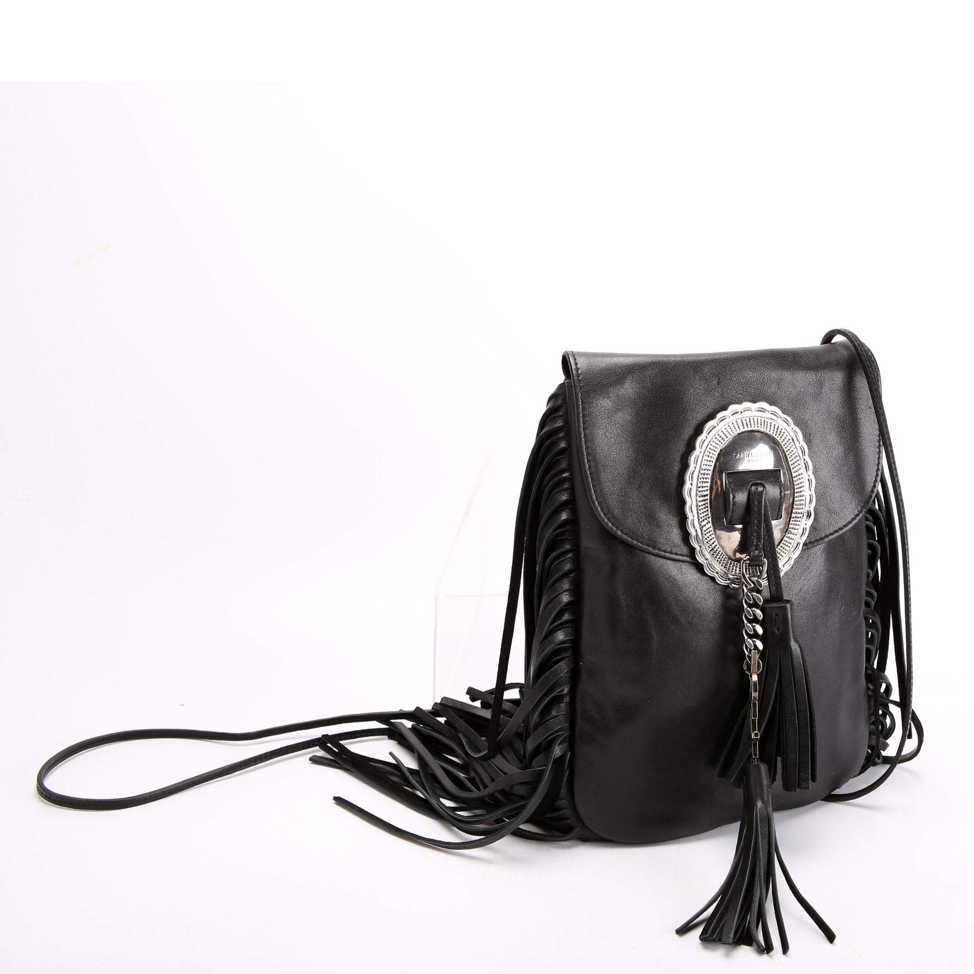 Anita Fringe Crossbody 395012 Black