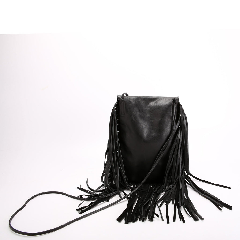 Anita Fringe Crossbody 395012 Black