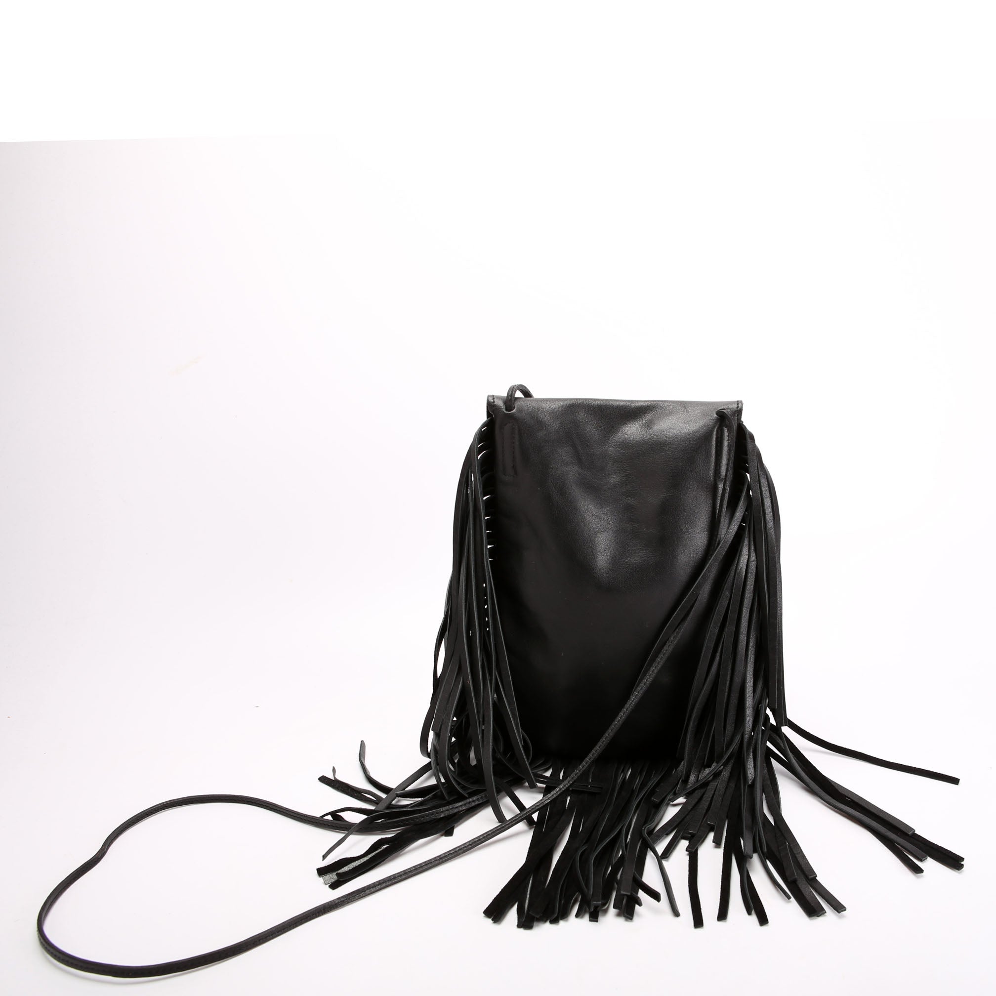 Anita Fringe Crossbody 395012 Black