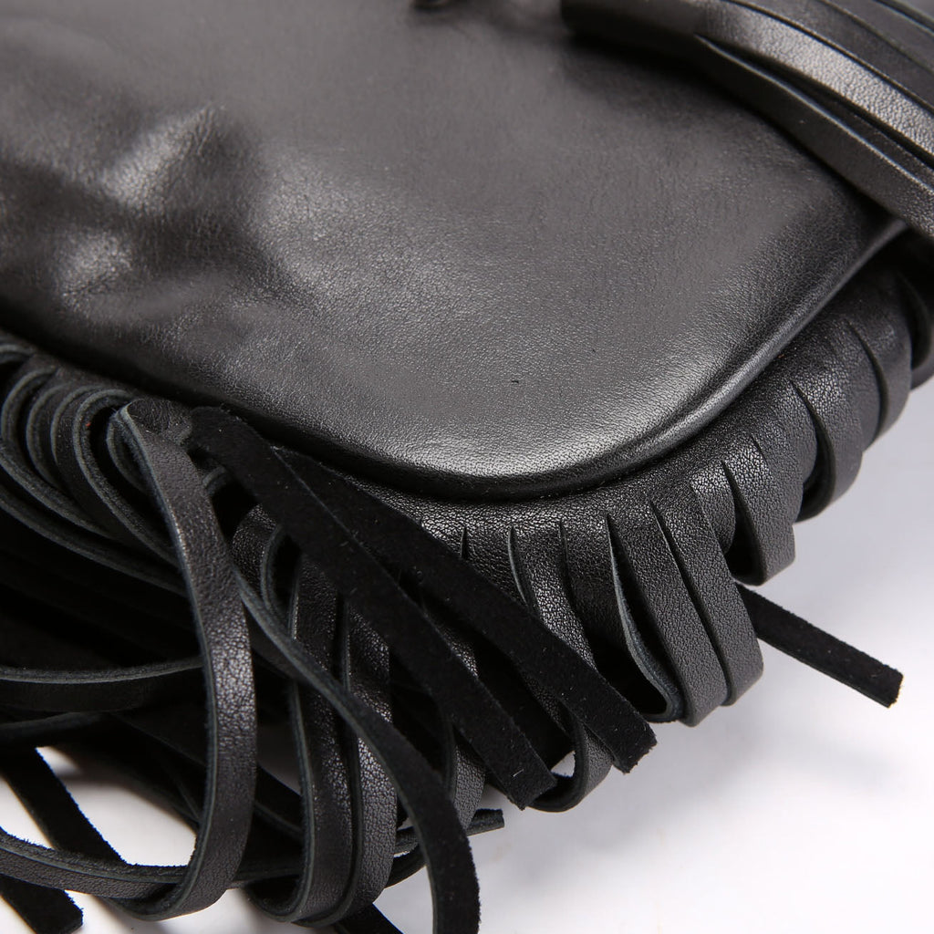 Anita Fringe Crossbody 395012 Black