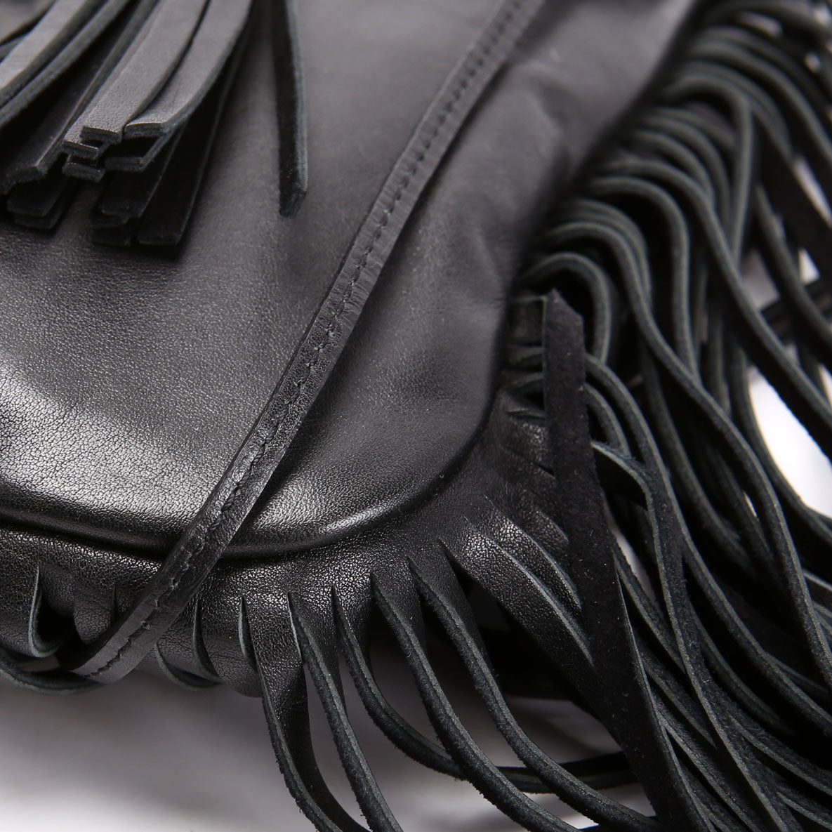 Anita Fringe Crossbody 395012 Black