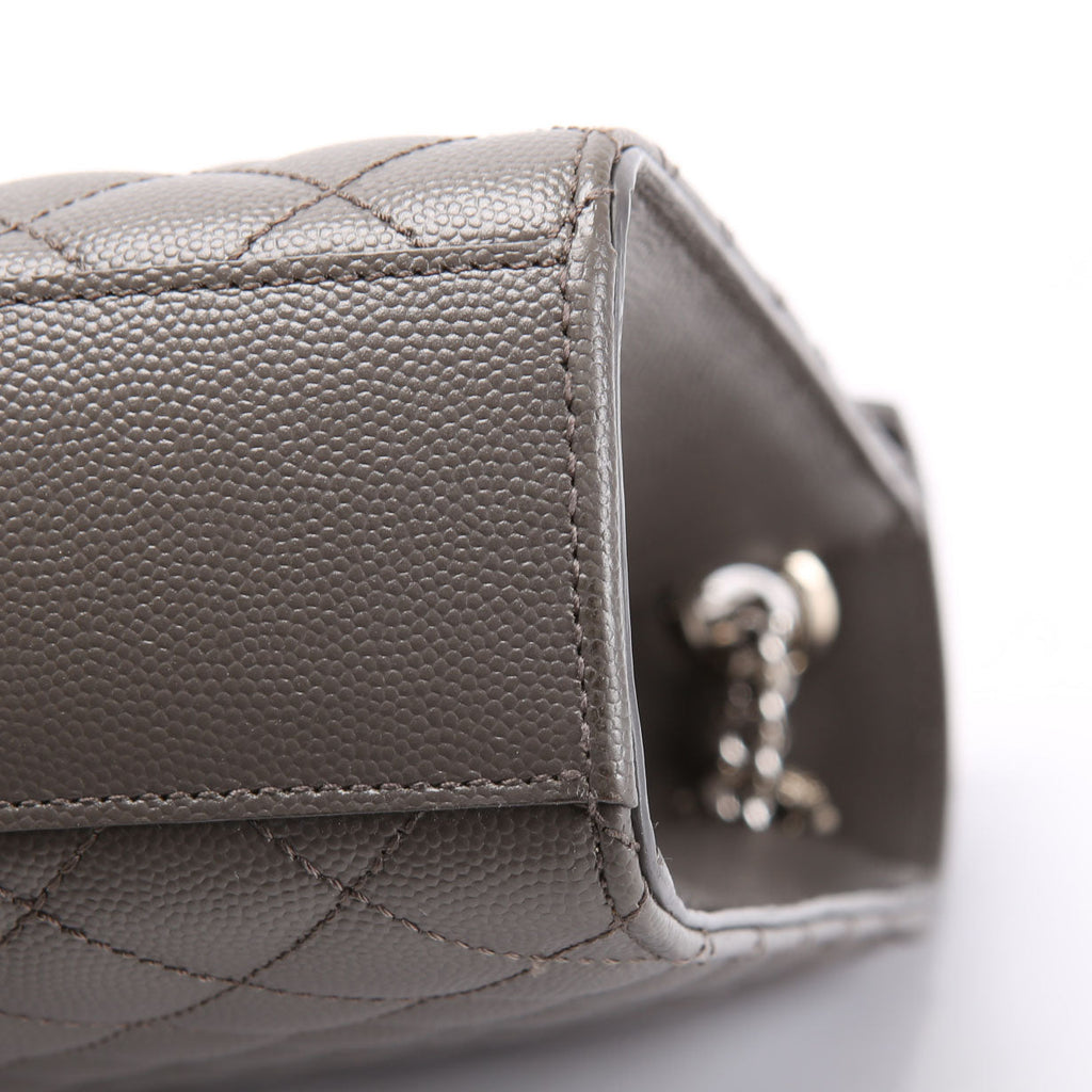 SAINT LAURENT Envelope Large Triquilt 487198 Grey