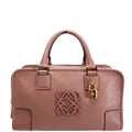 Amazona 36 Leather Satchel Mauve