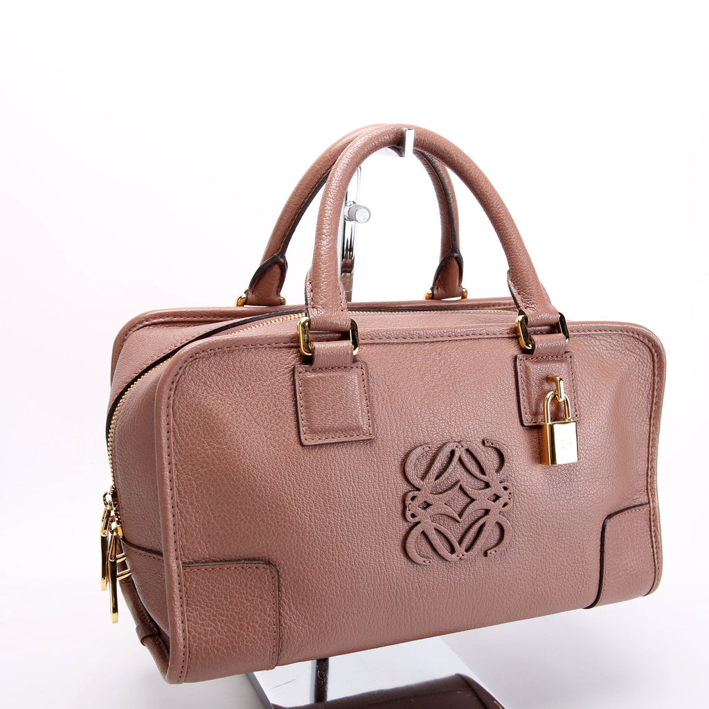 Amazona 36 Leather Satchel Mauve