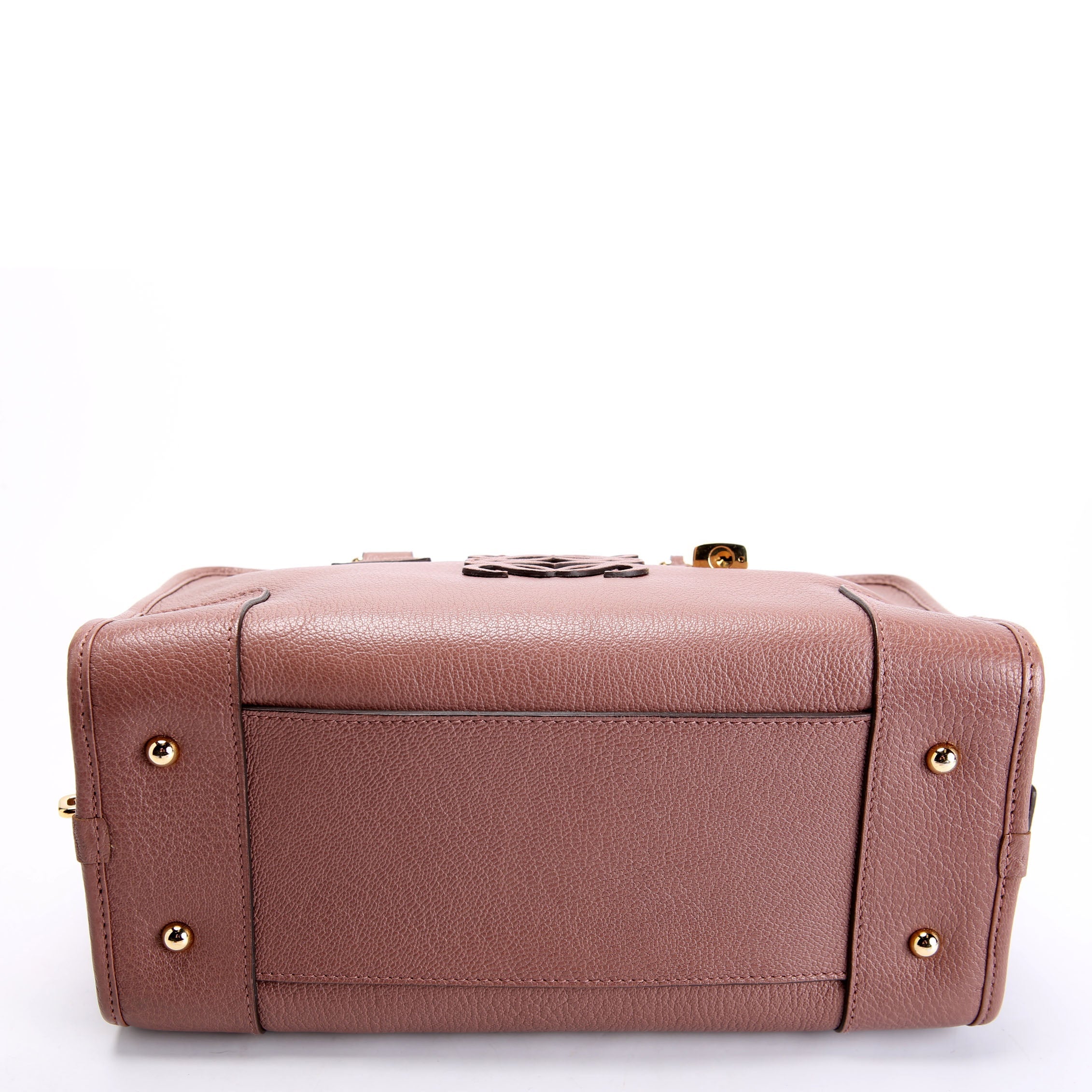 Amazona 36 Leather Satchel Mauve