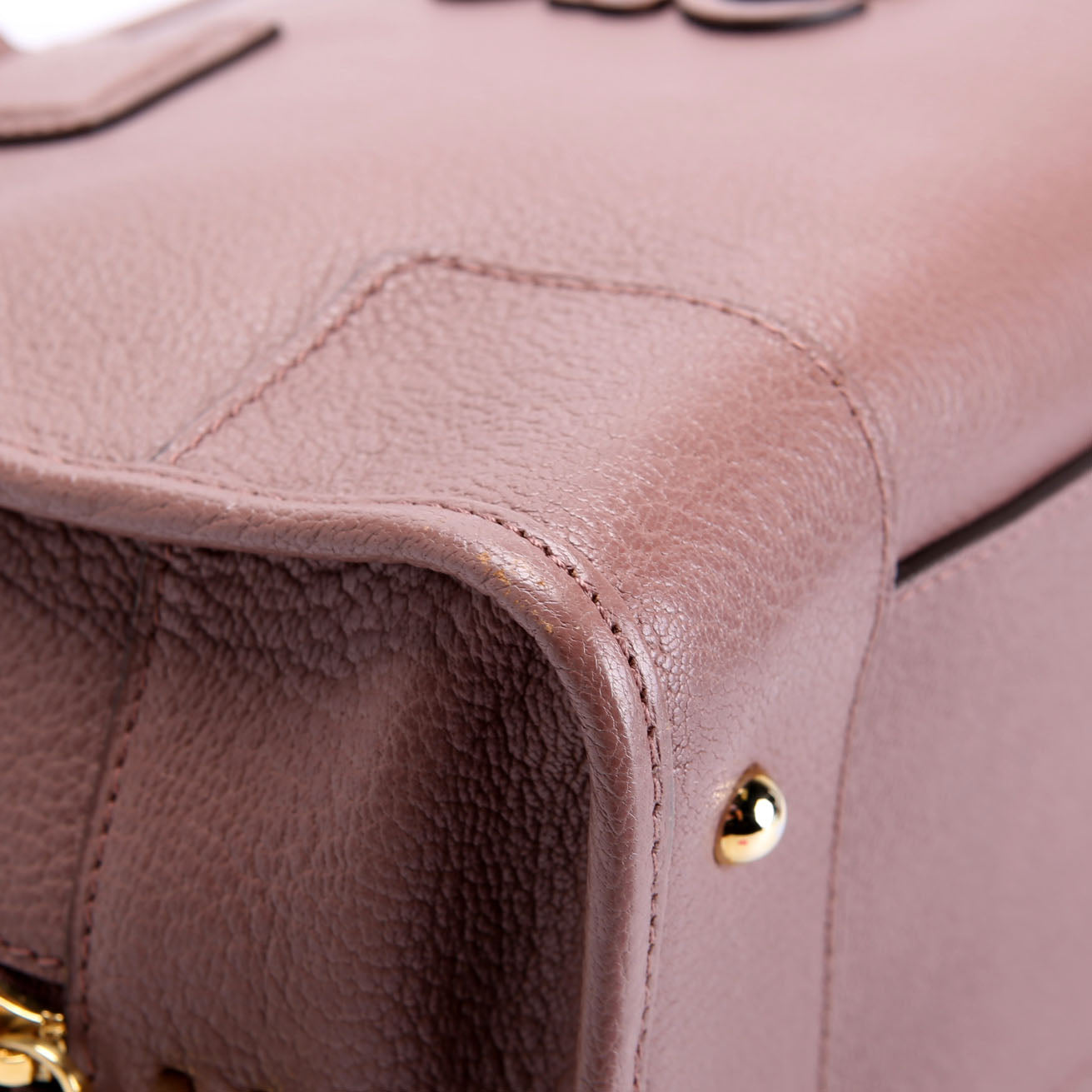 Amazona 36 Leather Satchel Mauve