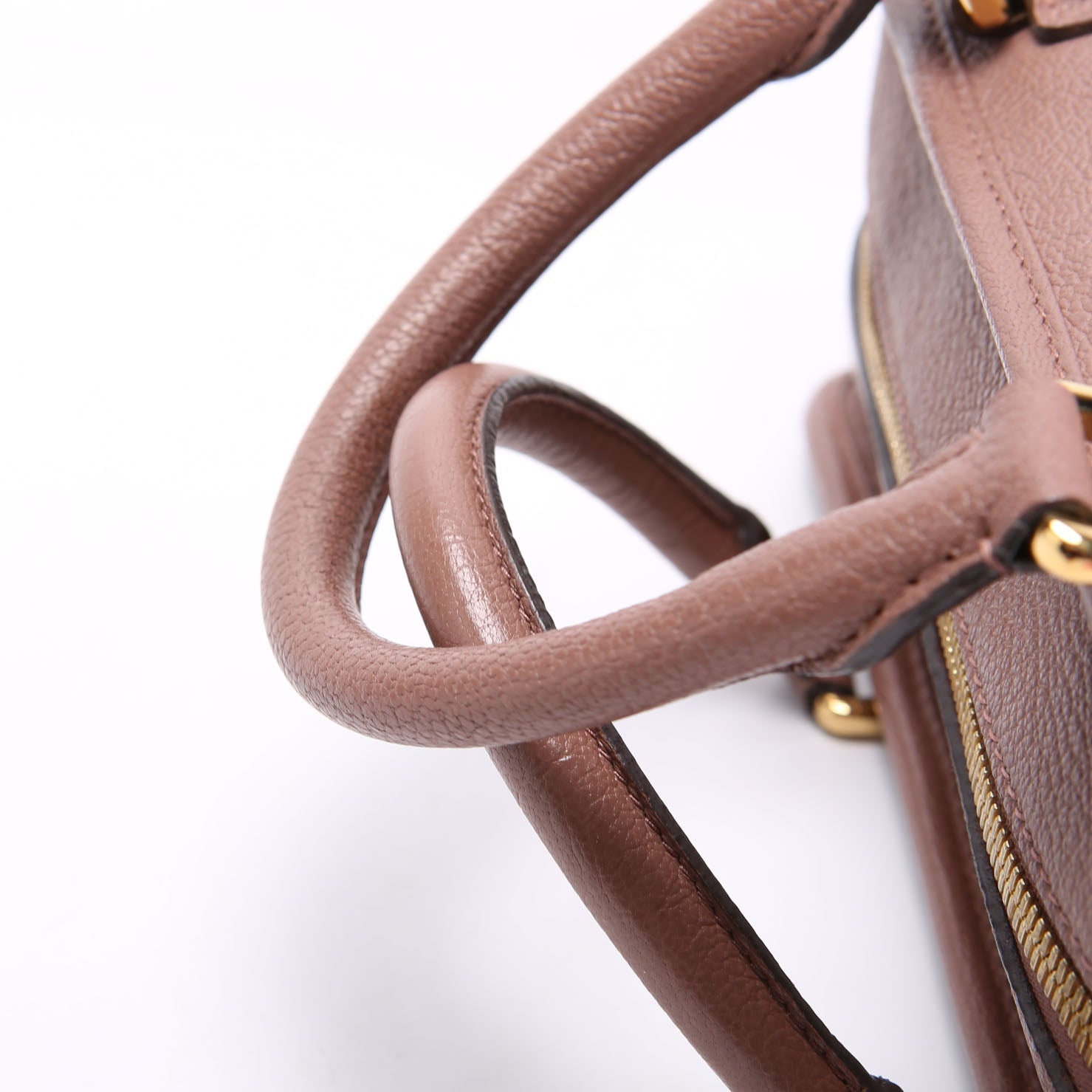 Amazona 36 Leather Satchel Mauve