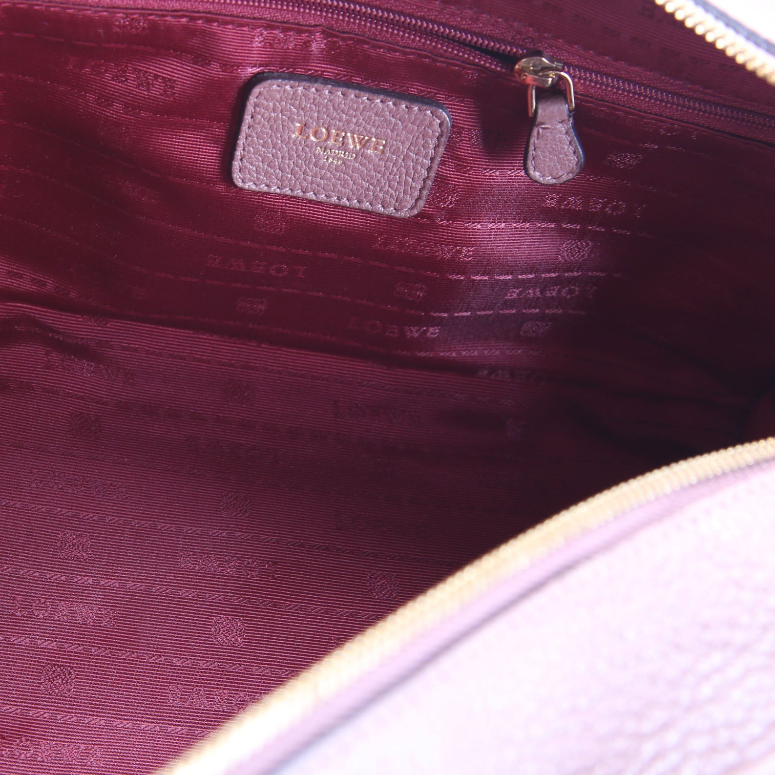 Amazona 36 Leather Satchel Mauve