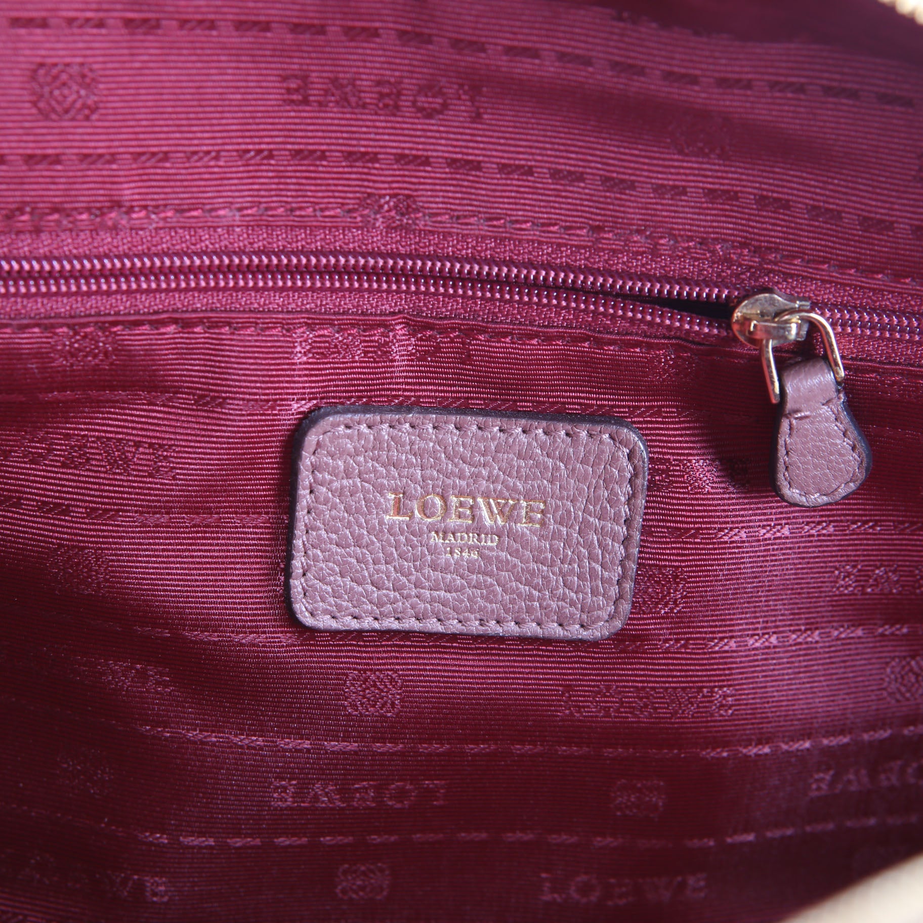 Amazona 36 Leather Satchel Mauve