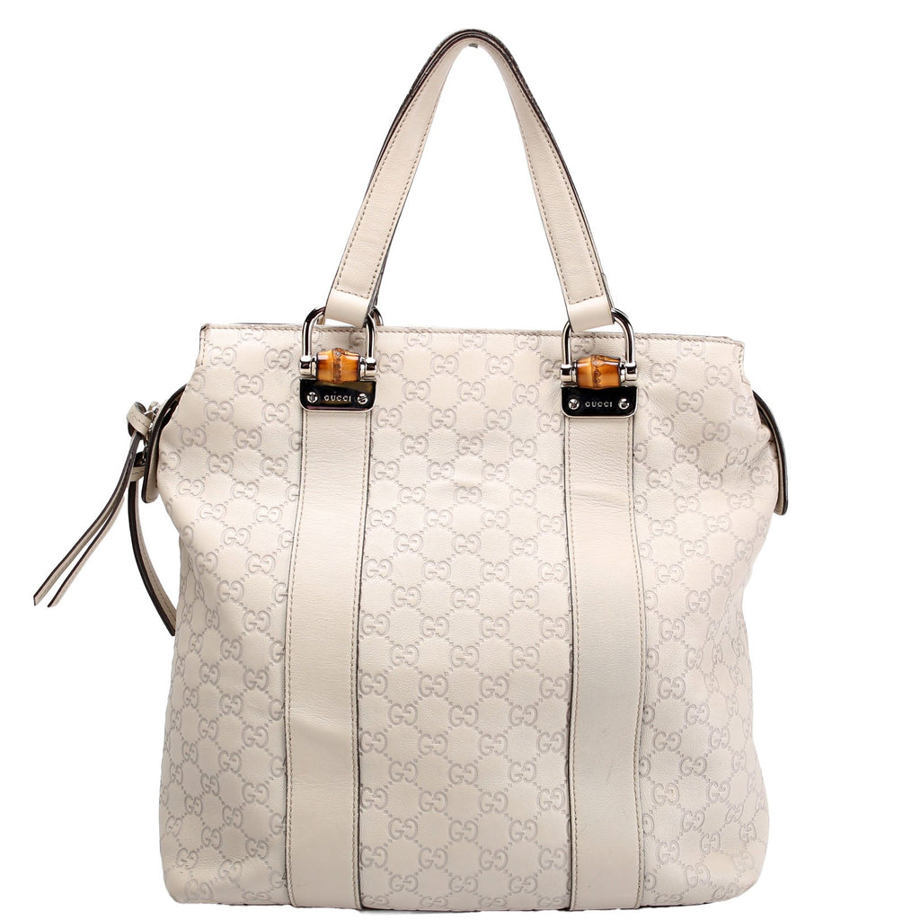 355773 Guccissima Bamboo Tote