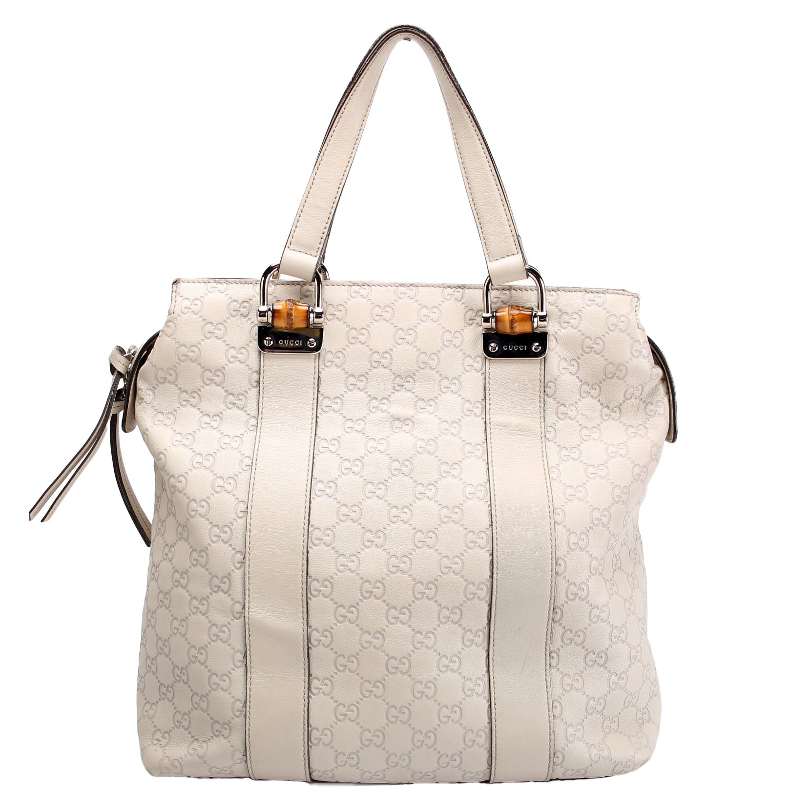 355773 Guccissima Bamboo Tote