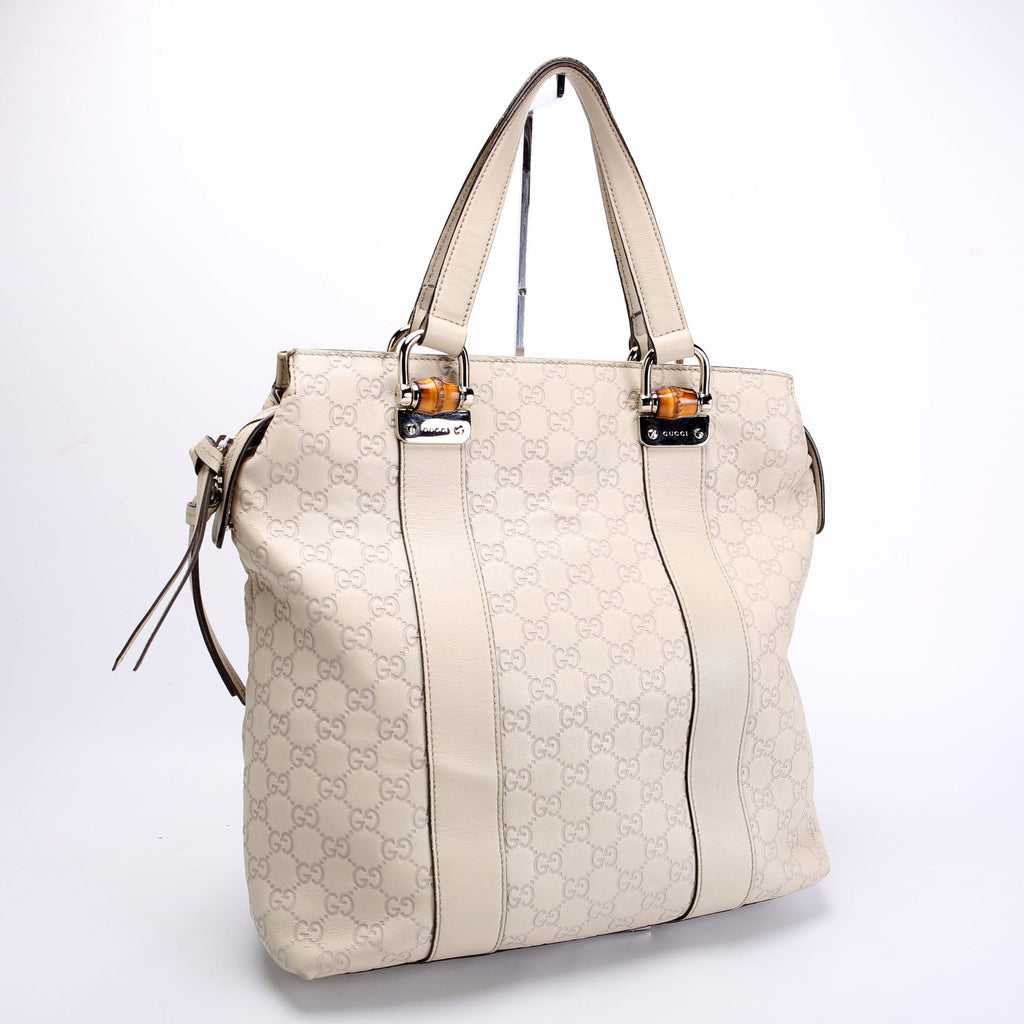 355773 Guccissima Bamboo Tote