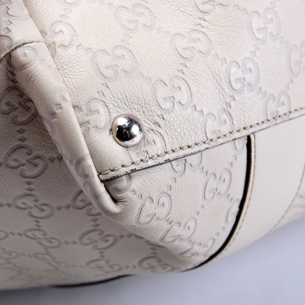 355773 Guccissima Bamboo Tote