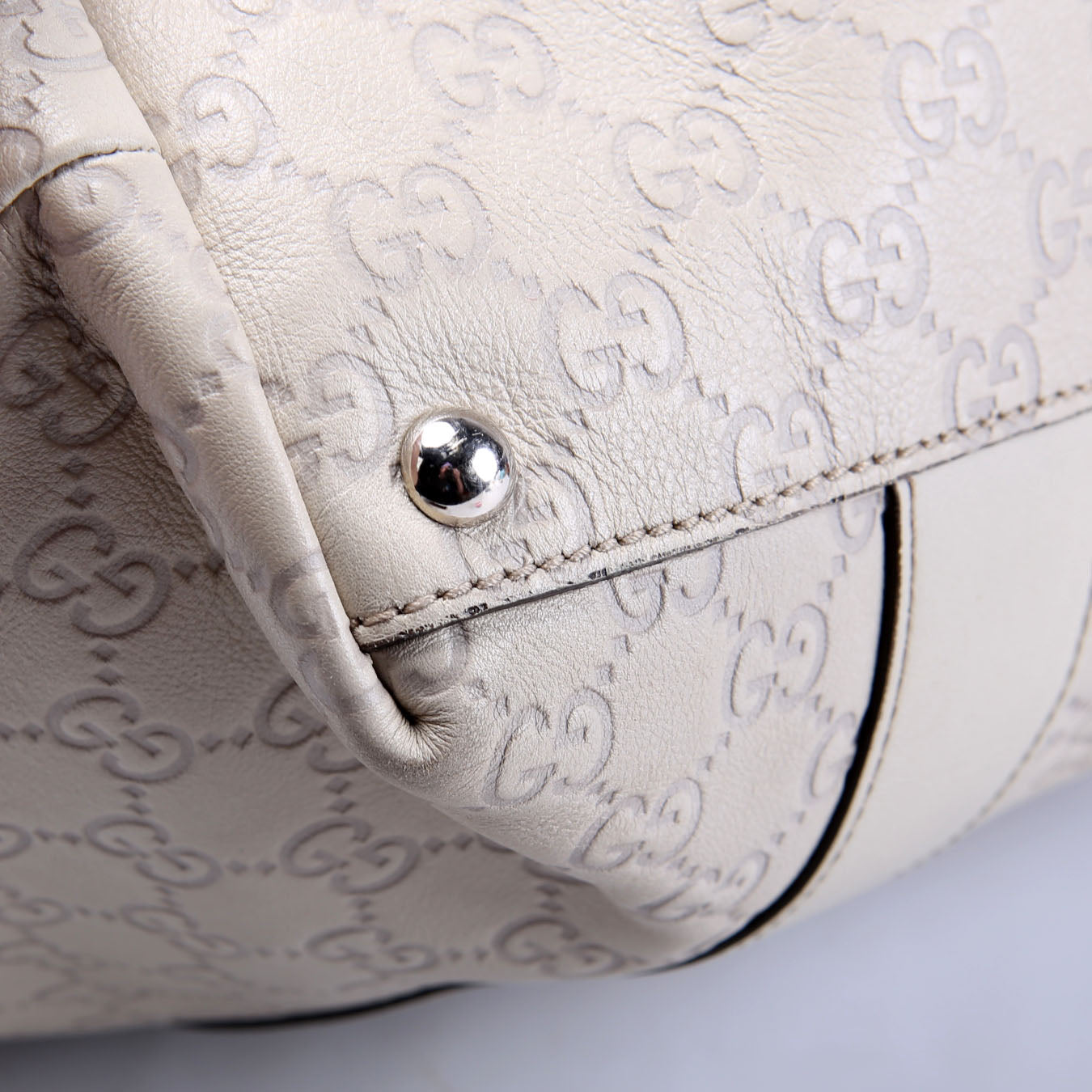 355773 Guccissima Bamboo Tote