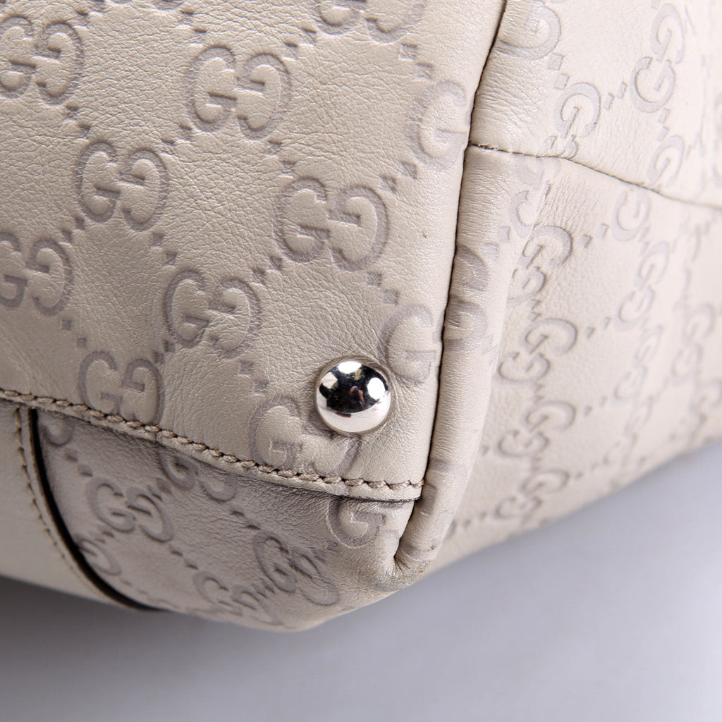 355773 Guccissima Bamboo Tote