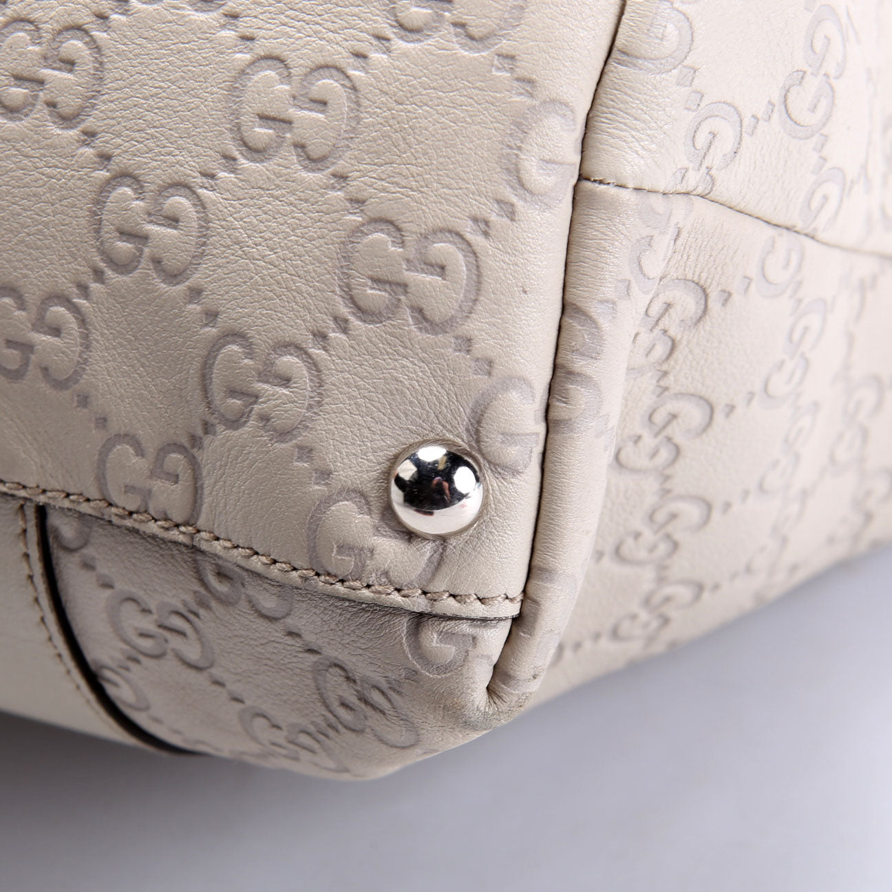 355773 Guccissima Bamboo Tote