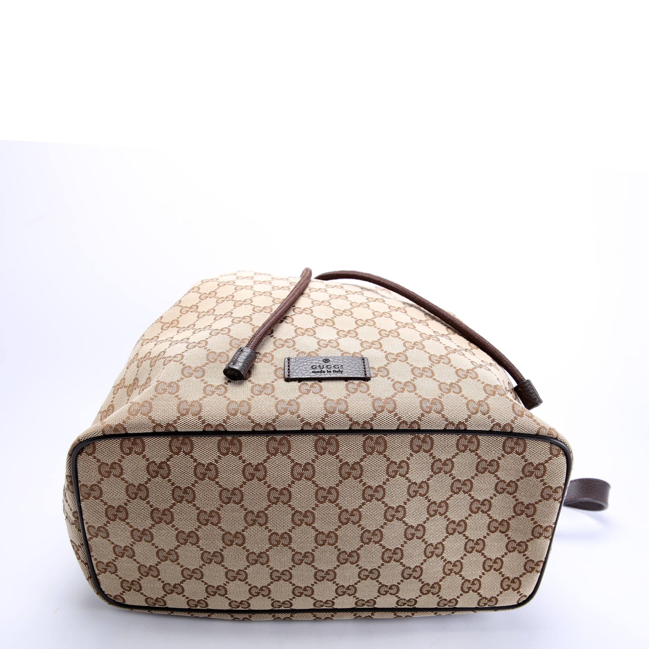 Gucci 449175 GG Canvas Drawstring Backpack