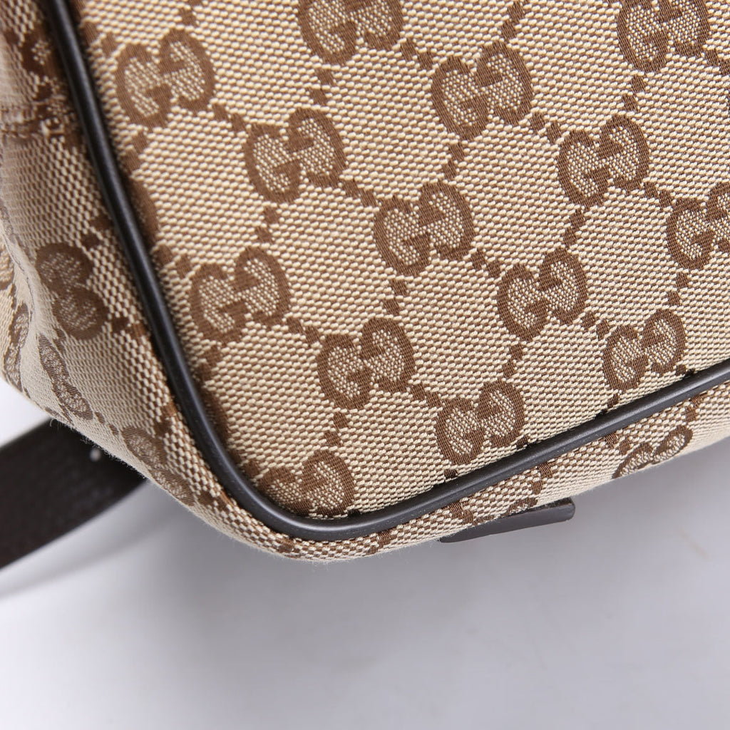 Gucci 449175 GG Canvas Drawstring Backpack