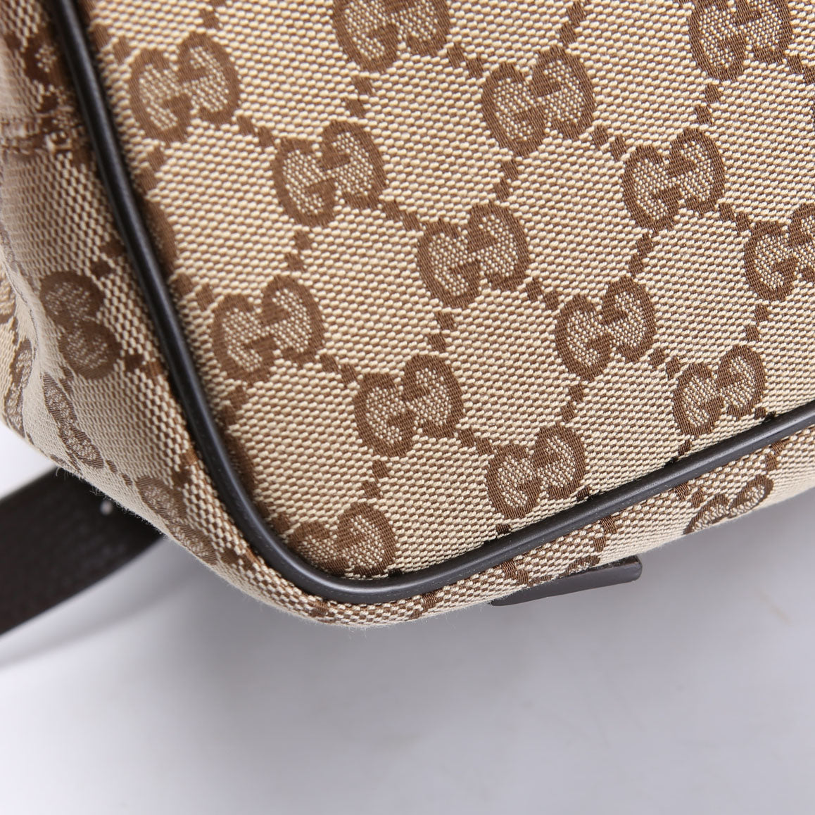 Gucci 449175 GG Canvas Drawstring Backpack